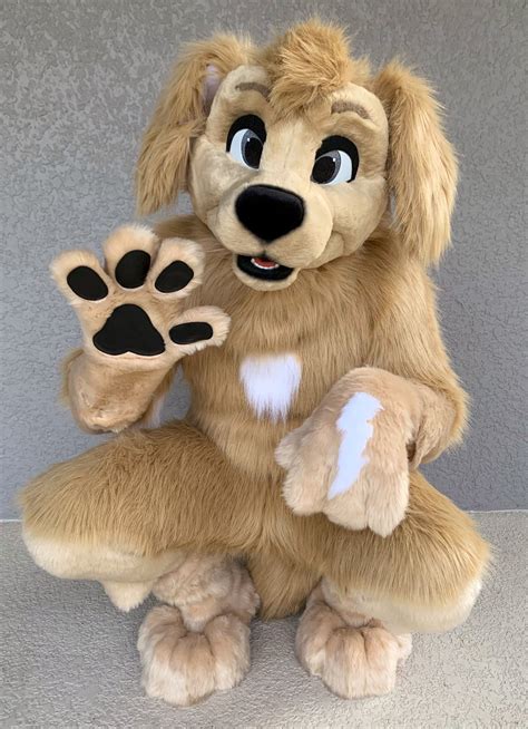 puppy fursuit|cute dog fursuit.